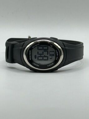 Armitron Unisex Black Round Oval Digital Sport Watch (New Battery)
